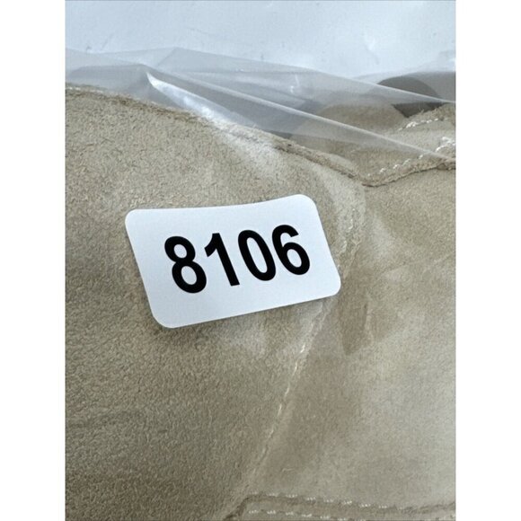 Steve Madden NWOB Hatcher Lug Sole Faux Shearling Boot Suede Upper 9M Tan - Picture 12 of 12